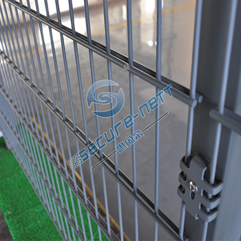 Welded 868 double horizontal wire mesh fence